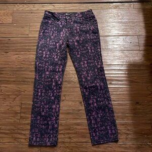 Levi’s Skinny Mid Rise Purple Jeans